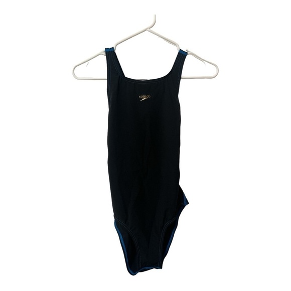 Speedo Fastskin LZR Racer Pro Record Breaker size 32 Black and Blue - Picture 1 of 4